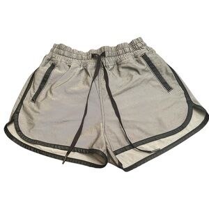 Lululemon Athletica Gray and Black Athletic Shorts